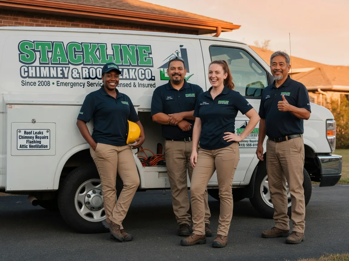 Chimney flashing repair company in Ray, MI
